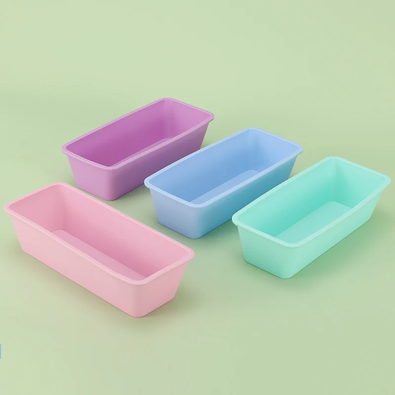 Soap Making Gloves - Dikdörtgen sabun kalıp Siliocne pişirme kalıp