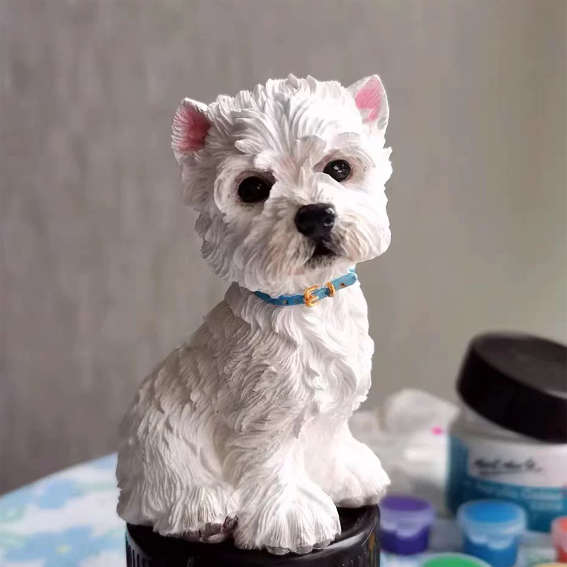 Soap Making Yorkshire - Sevimli Köpek Yavrusu West Highland Terrier
