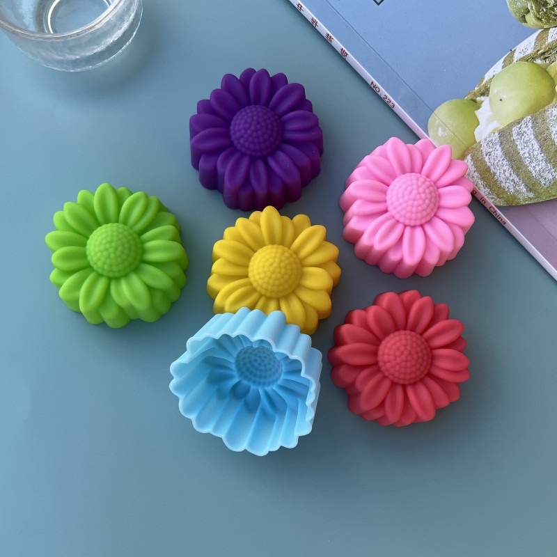 Soap Making Gloves - 6 adet Set yapışmaz çiçek tasarımları
