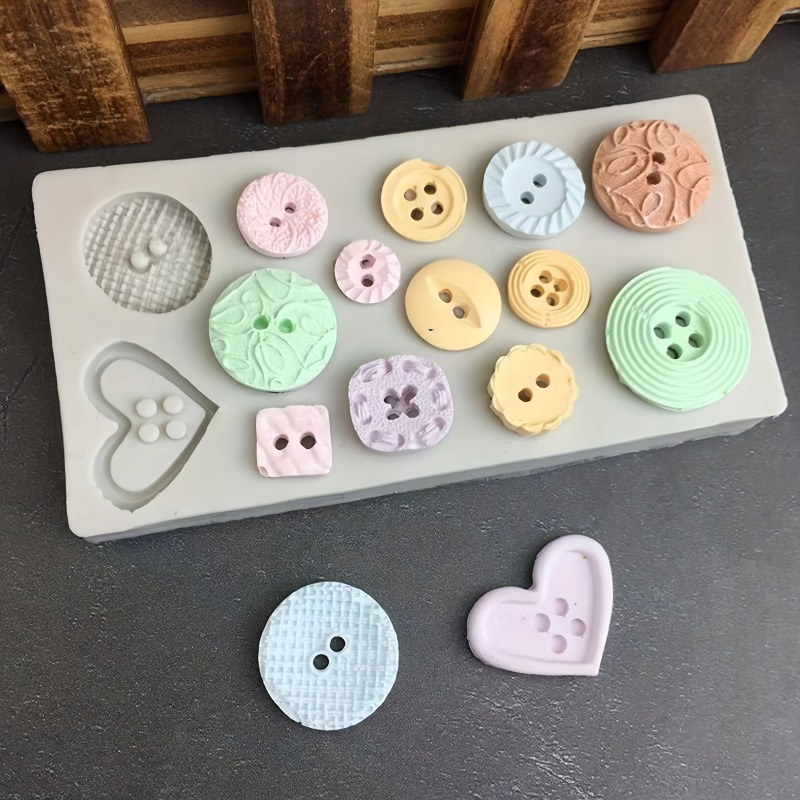 Düğme Şekilli Silikon Kalıp Sa - Soap Making Gloves incelemesi ve fiyatı