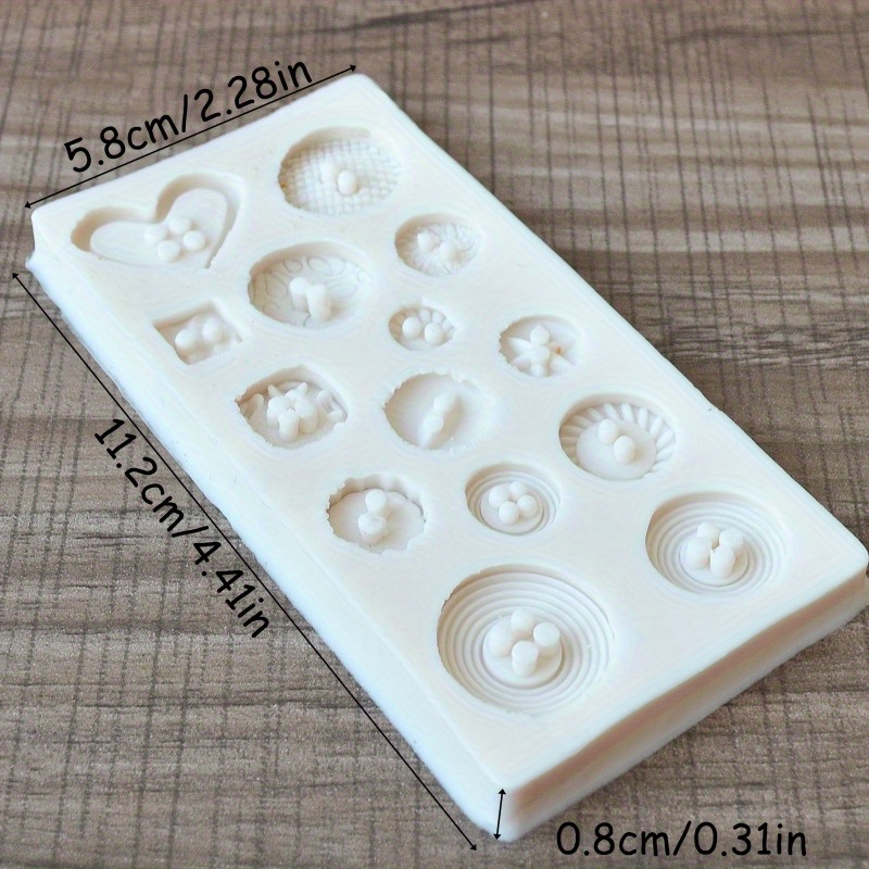 Düğme Şekilli Silikon Kalıp Sa - Soap Making Gloves incelemesi ve fiyatı