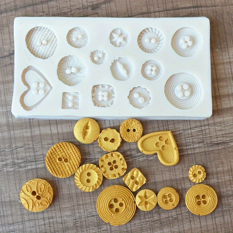 Düğme Şekilli Silikon Kalıp Sa - Soap Making Gloves incelemesi ve fiyatı