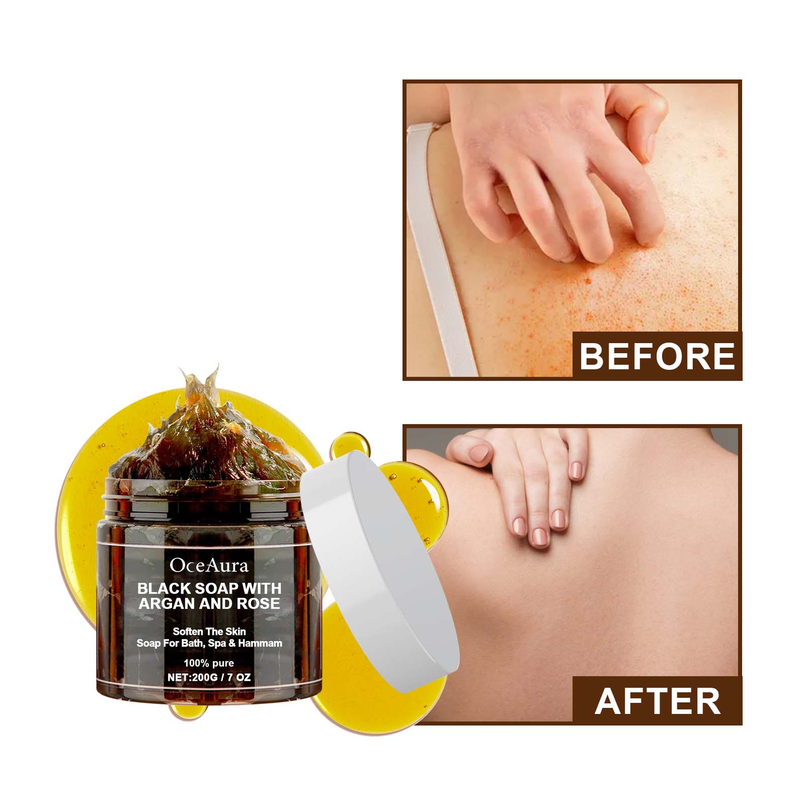 OCEAURA Siyah Sabun Argan ve G - Soap Making Oils incelemesi ve fiyatı