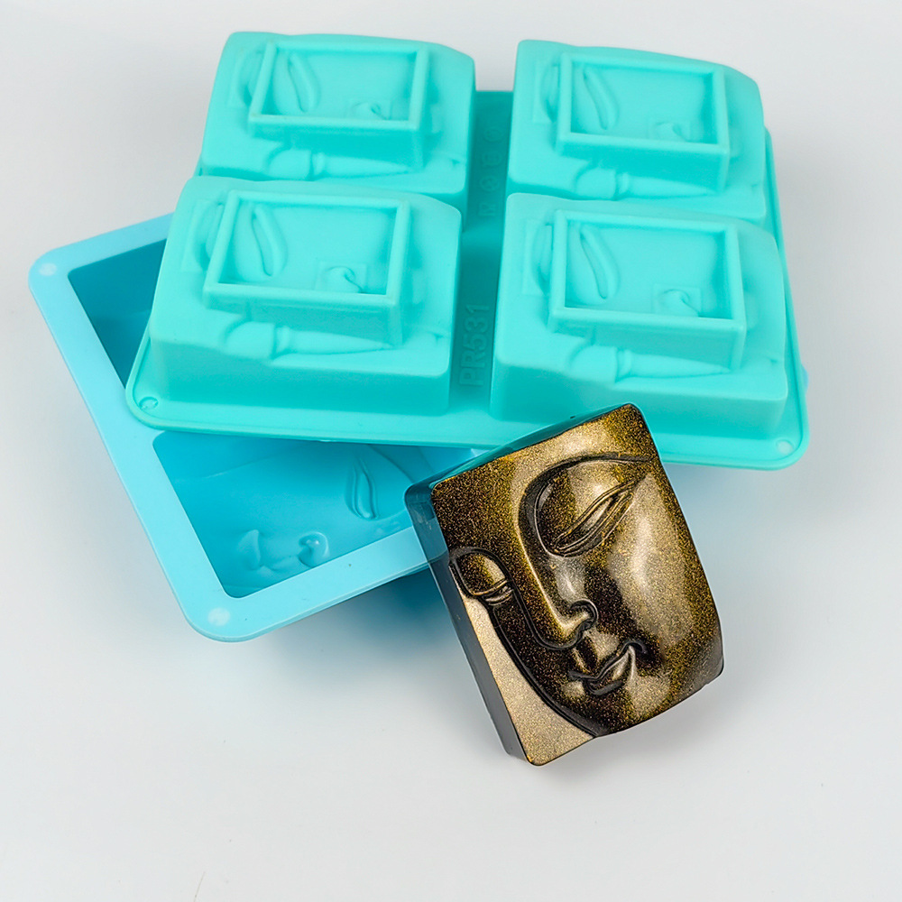 4 delik buda portre sabun kalı - Soap Making Lye incelemesi ve fiyatı