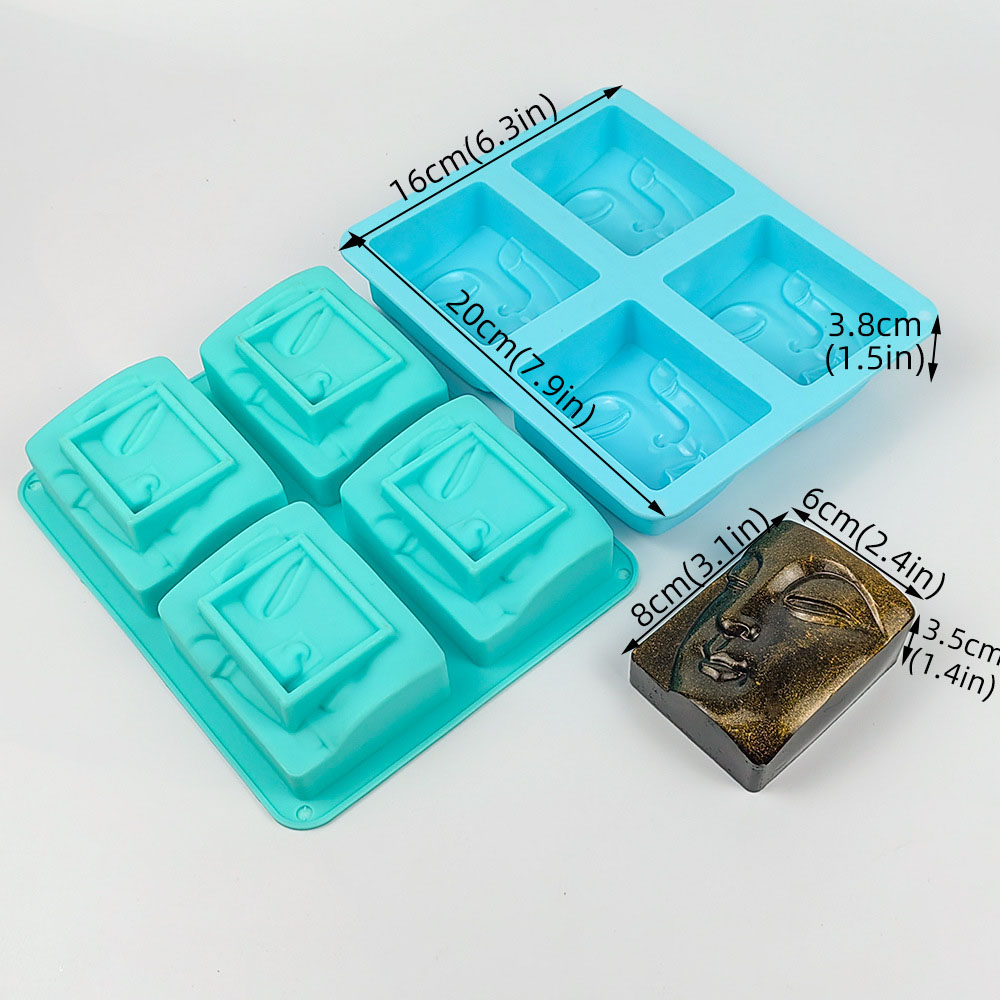 4 delik buda portre sabun kalı - Soap Making Lye incelemesi ve fiyatı